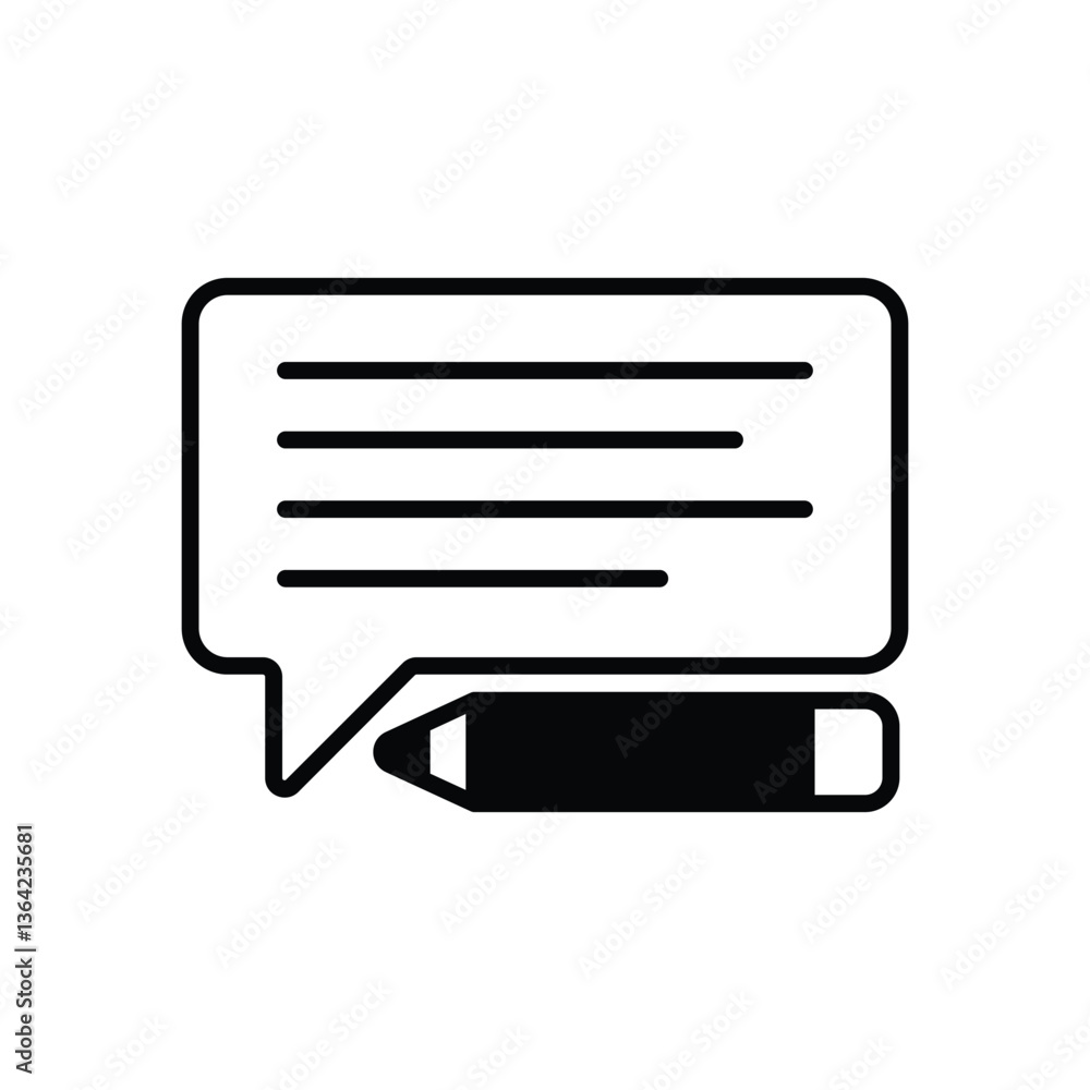 Feedbak Vector icon Feedbak Vector icon