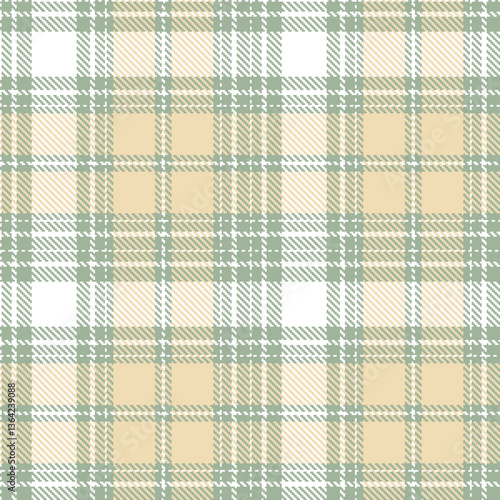 Modern Rich Greenish Grey Seamless Tartan Textile Design Variant 1698