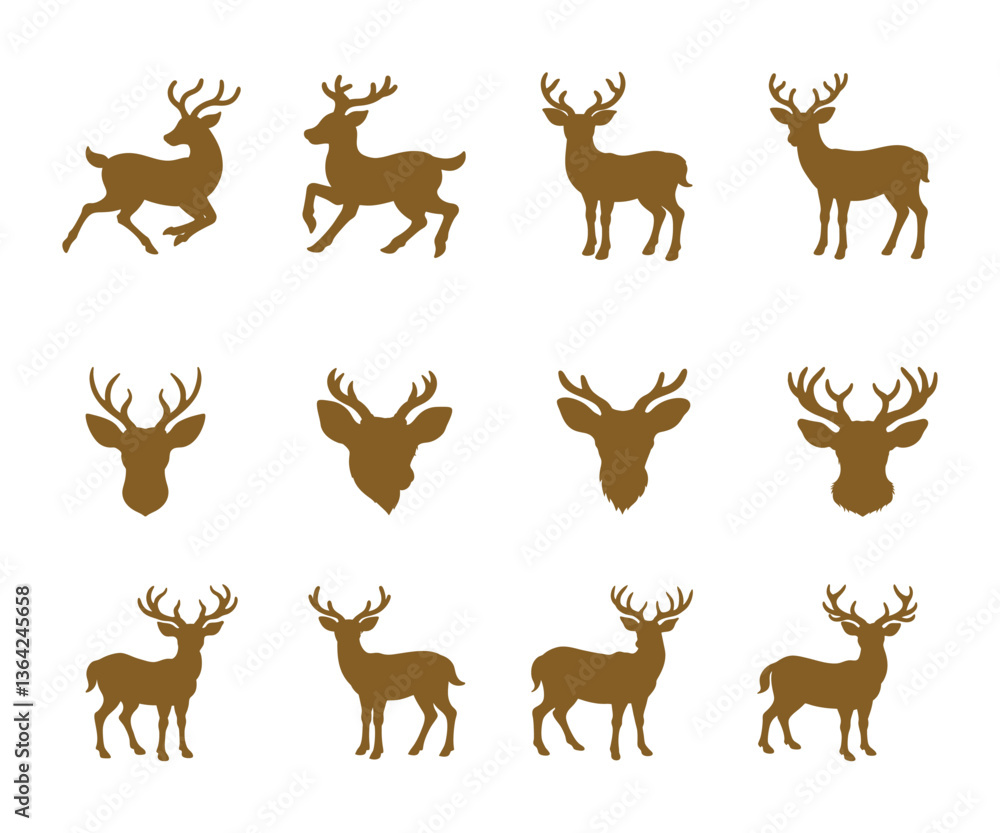 Fototapeta premium Deer svg design