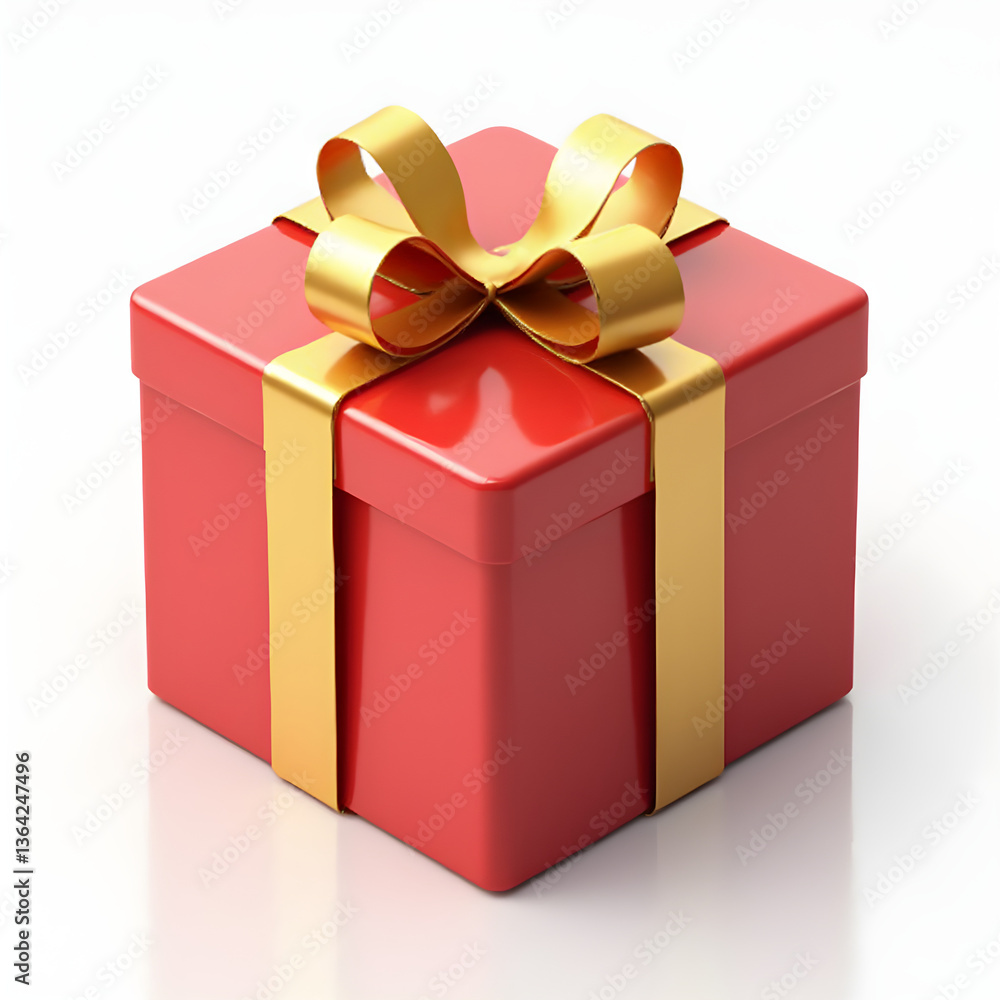 Obraz premium Gift Box Icon – Present, Surprise, and Celebration Symbol