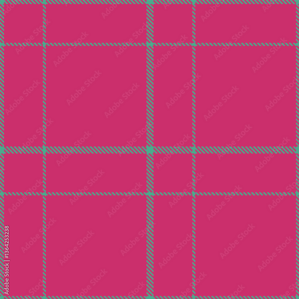 Fototapeta premium Modern Iridescent Greeny Blue Seamless Tartan Textile Design