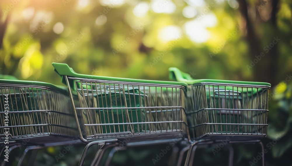 Green Shopping Carts Reflecting Economic Risk in a Sustainable Market Green Shopping Carts Reflecting Economic Risk in a Sustainable Market