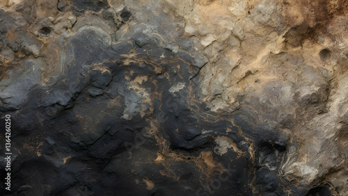 Texture of rock