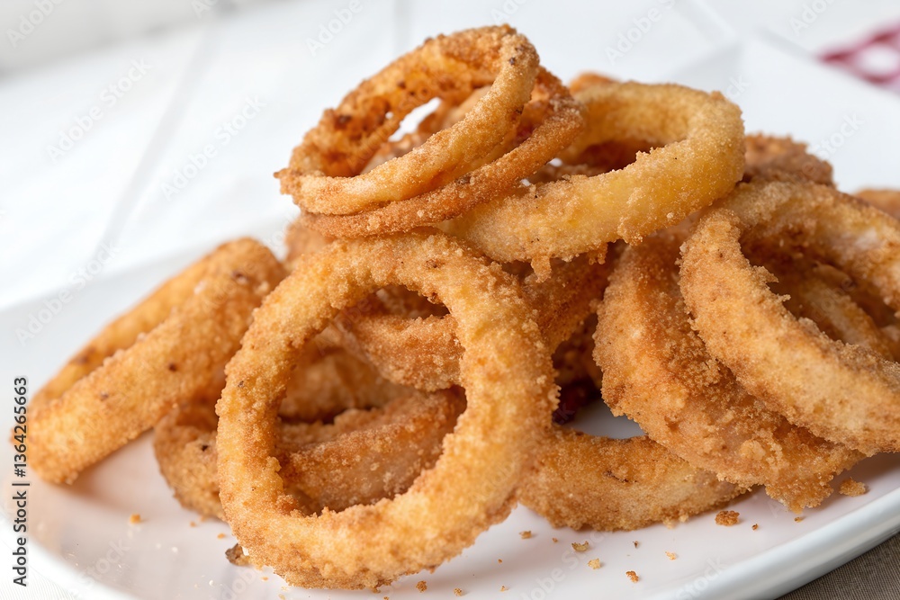 Crispy Golden Onion Rings A Delicious Snack or Appetizer Crispy Golden Onion Rings A Delicious Snack or Appetizer