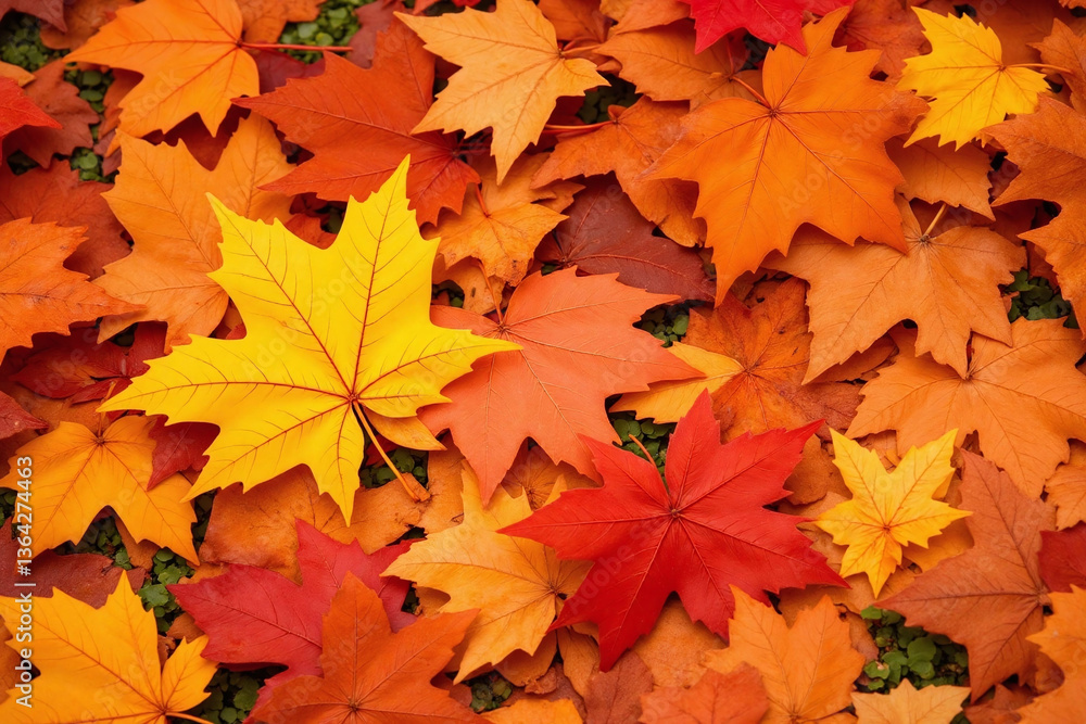 pile of colorful autumn leaves on the ground1 pile of colorful autumn leaves on the ground1