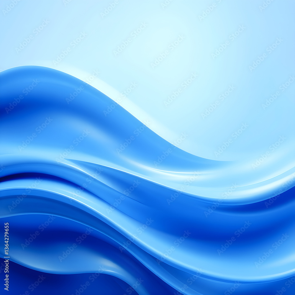 Fototapeta premium 파란색크림질감추상배경