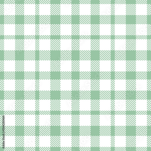 Modern Neon Greenish Grey Seamless Tartan Textile Design Variant 2141