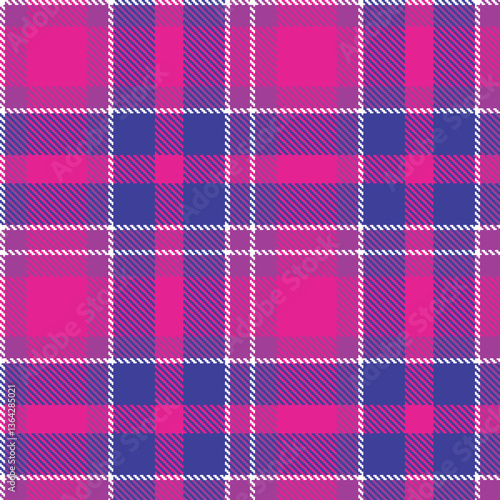 Modern Dusty White Seamless Tartan Textile Design Variant 2210