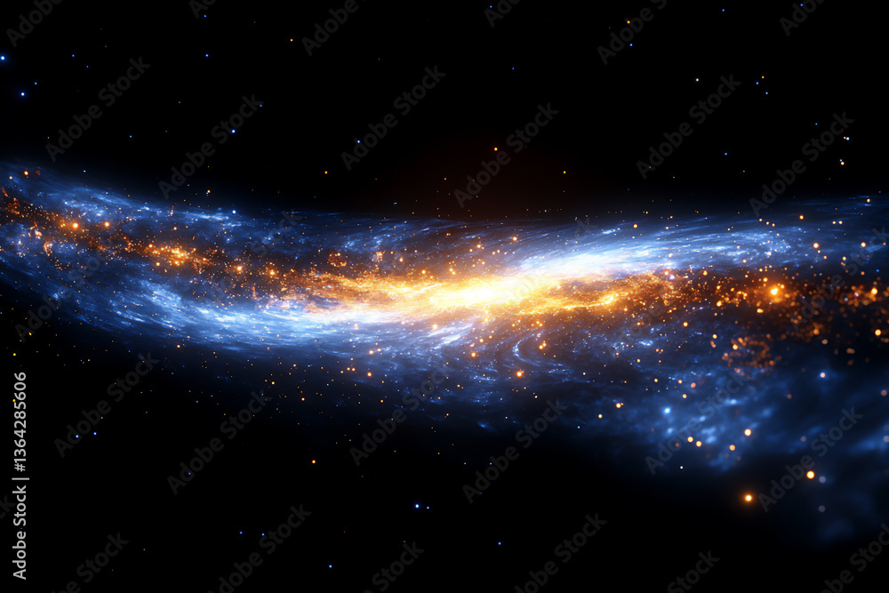 Obraz premium dark matter halo