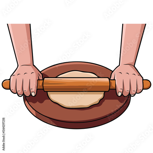 Chapatti illustration