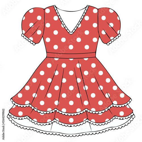 Cute frock for girl