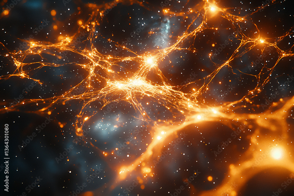 Obraz premium cosmic filaments