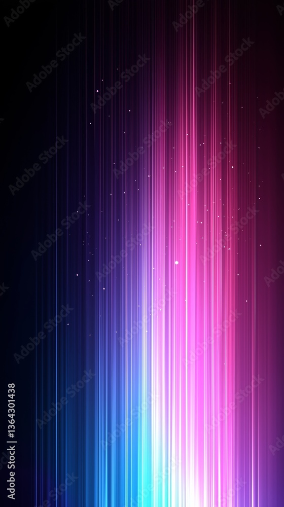 Fototapeta premium Abstract Light Lines, Mobile Background