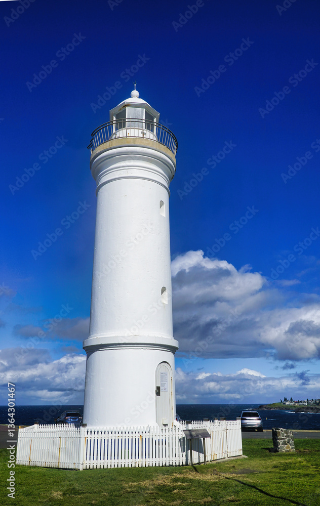 White Lighthouse Against Clear Skies White Lighthouse Against Clear Skies