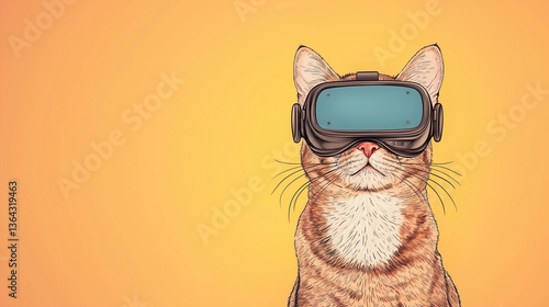 VR Cat: A playful image of ...