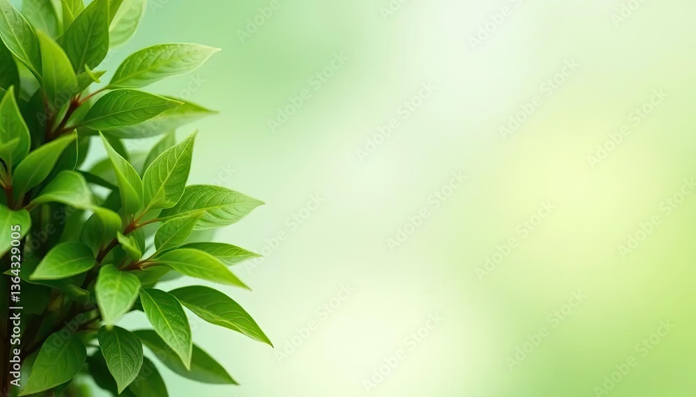 Obraz premium Fresh vibrant foliage