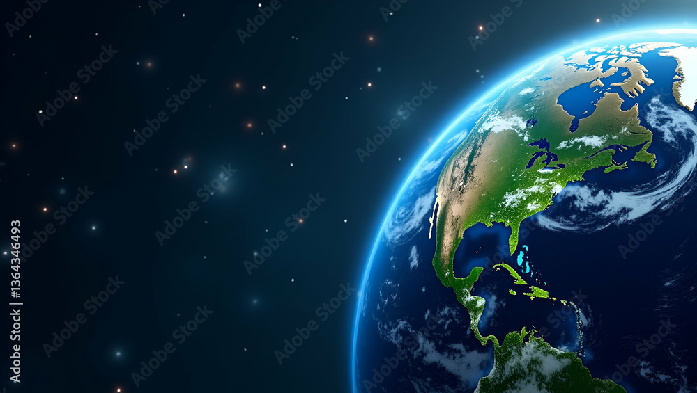 Earth and Solar Systems Border Frame: Cosmic Conservation Copy Space for World Environment Day Messages - Perfect Photo Stock Concept with Empty Space for Creative Environmental Awareness Earth and Solar Systems Border Frame: Cosmic Conservation Copy Space for World Environment Day Messages - Perfect Photo Stock Concept with Empty Space for Creative Environmental Awareness