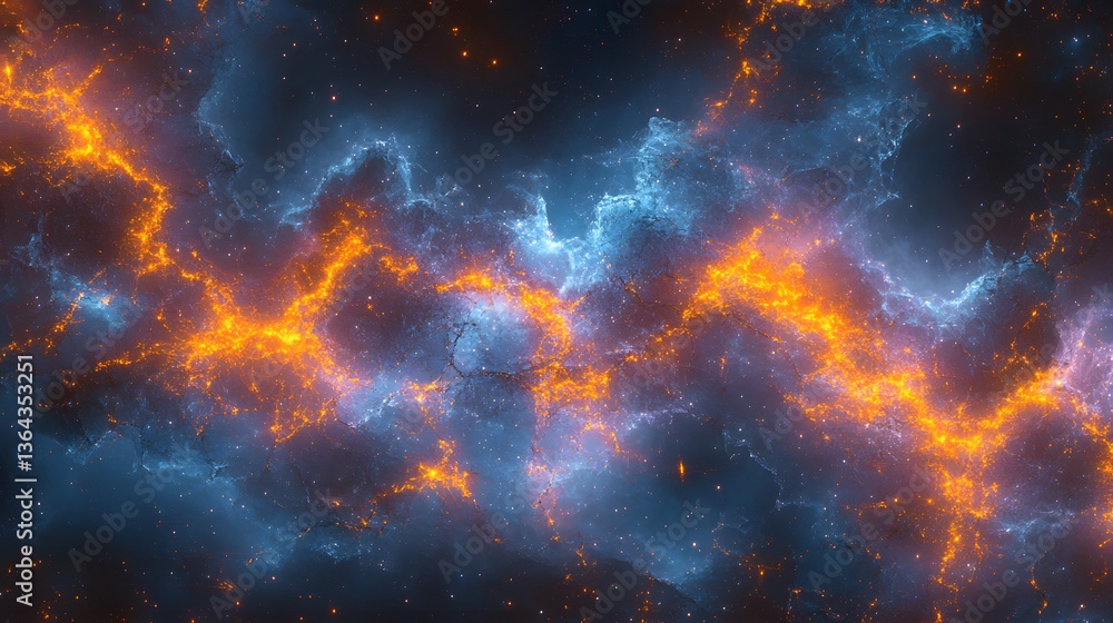 A beautiful nebula filled with countless stars creating a mesmerizing cosmic scene of vibrant colors and patterns A beautiful nebula filled with countless stars creating a mesmerizing cosmic scene of vibrant colors and patterns