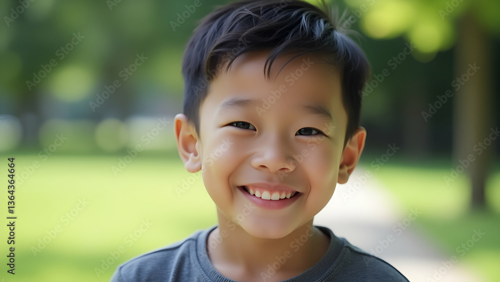 Flat Close up portrait asian boy smiling park concept as Close up portrait of Asian boy smiling in the park capturing joyful expression in Simple flat cute vector illustration of smart business tone Flat Close up portrait asian boy smiling park concept as Close up portrait of Asian boy smiling in the park capturing joyful expression in Simple flat cute vector illustration of smart business tone