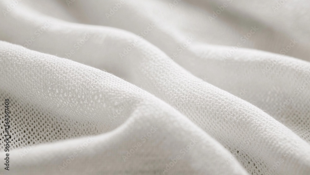 White Fabric Texture Close Up White Fabric Texture Close Up