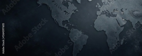 Dark textured background in shades of gray and black, perfect for creating a sleek and sophisticated banner,  textured,  neutral