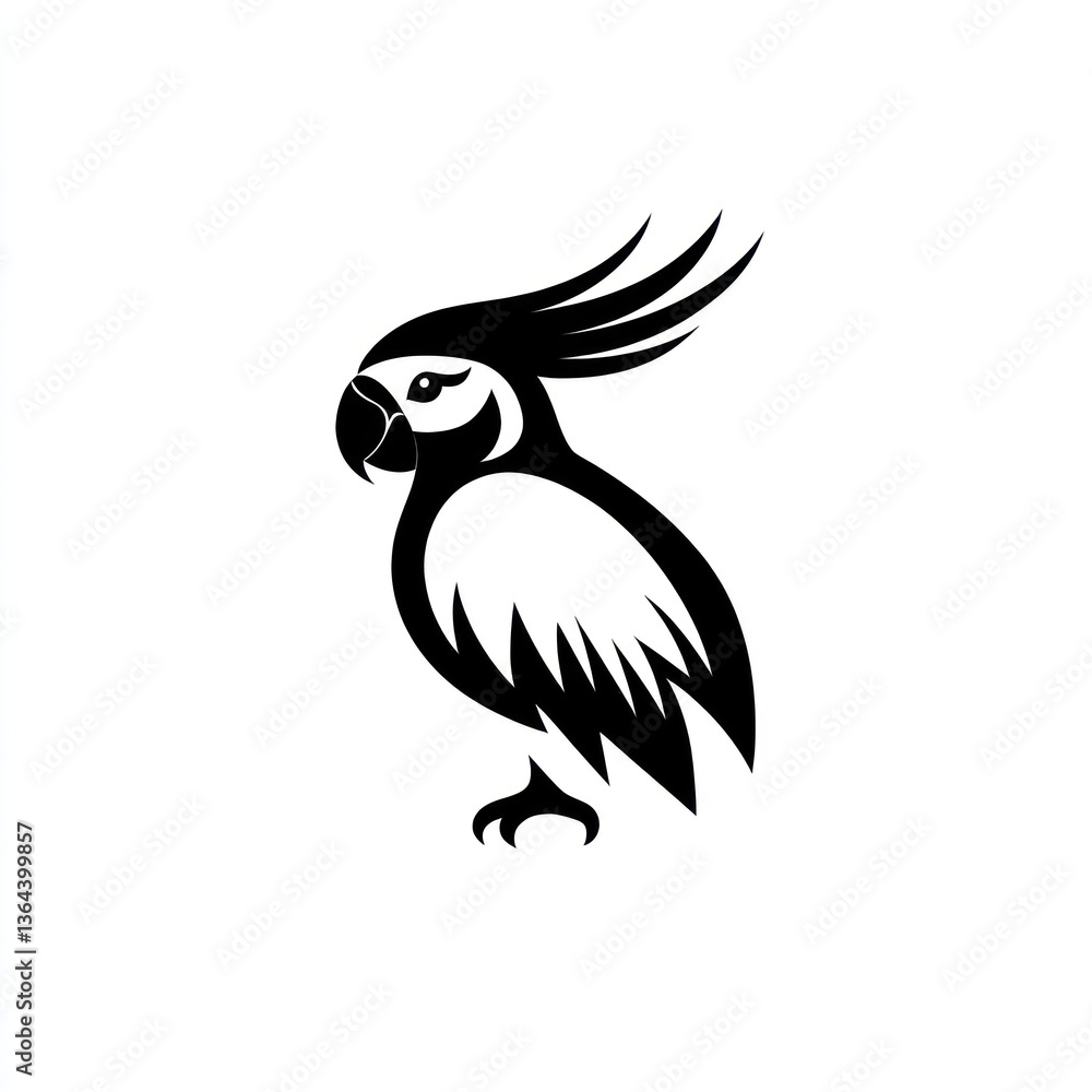 Fototapeta premium Soaring Parrot