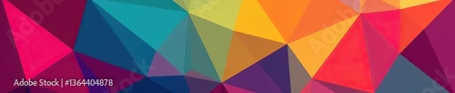 Geometric triangle shapes in vibrant colors forming an abstract background,  texture,  colorful