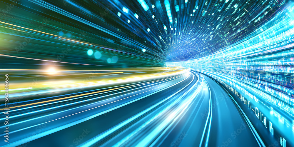 Rapid Data Transmission Through a Digital Tunnel Rapid Data Transmission Through a Digital Tunnel