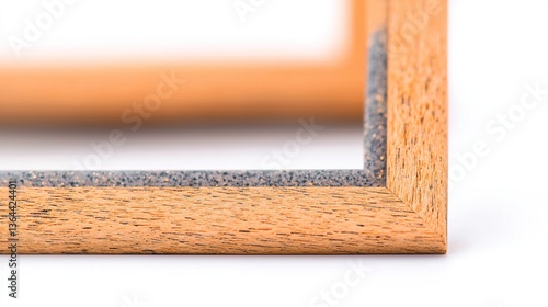 Close-up Wood Picture Frame Corner