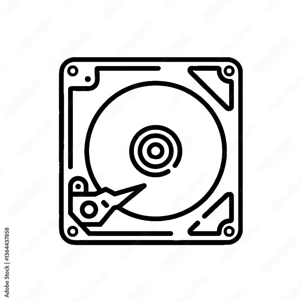 Hard Drive Symbol Vector Graphic with Transparent Background, hard drive 2.svg Icon Hard Drive Symbol Vector Graphic with Transparent Background, hard drive 2.svg Icon