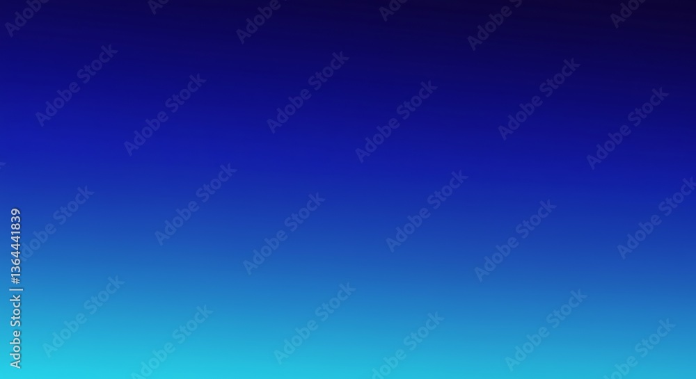 Fototapeta premium Serene Blue Gradient Background Subtle Teal Fade. AI Generated