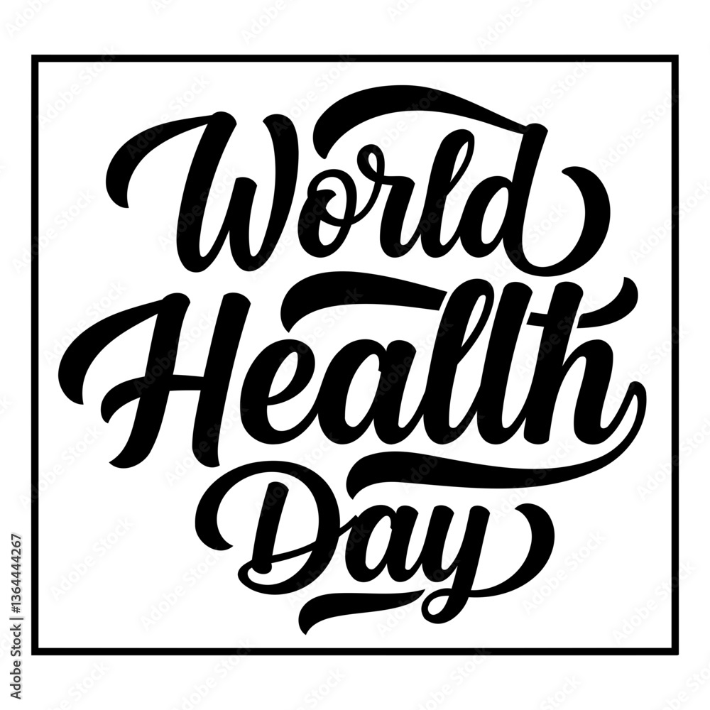 Stylish World Health Day graphic Stylish World Health Day graphic
