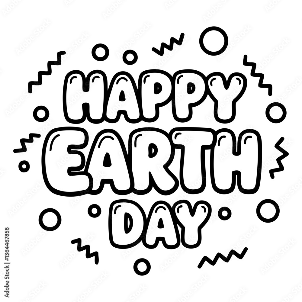 Happy Earth Day graphic, suitable for marketing Happy Earth Day graphic, suitable for marketing