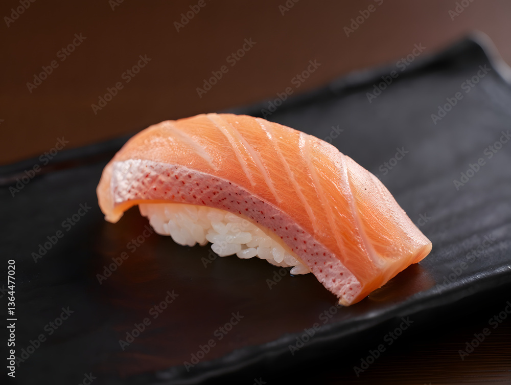sushi on a plate sushi on a plate