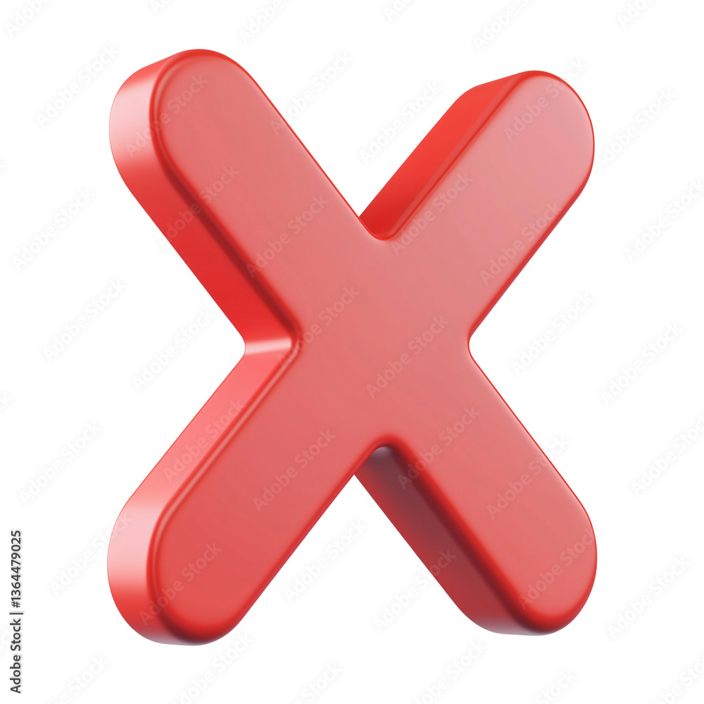 3D Render of a Red Cross Symbol Design, Graphic, UI Element 3D Render of a Red Cross Symbol Design, Graphic, UI Element