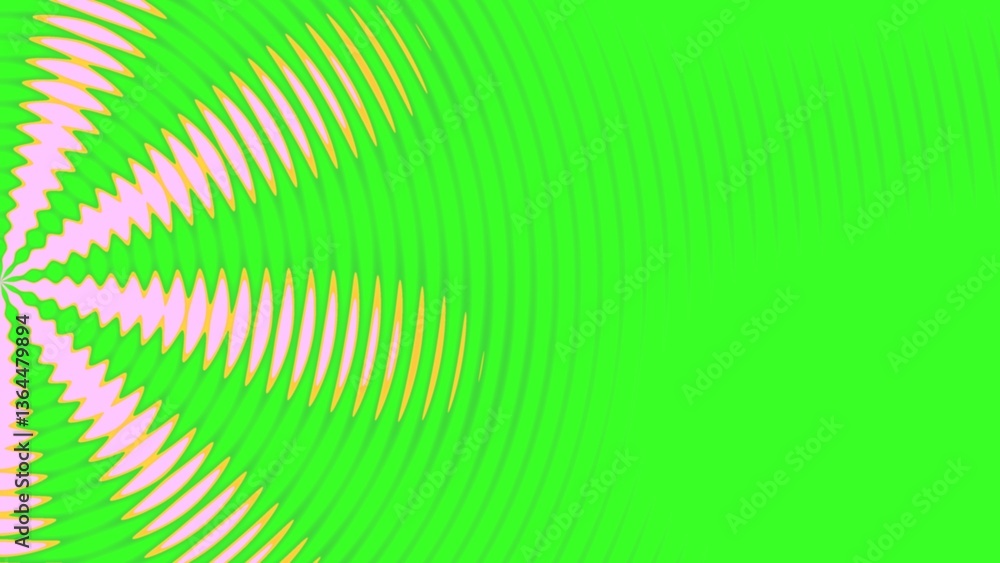 Vibrant Green Abstract Design Vibrant Green Abstract Design