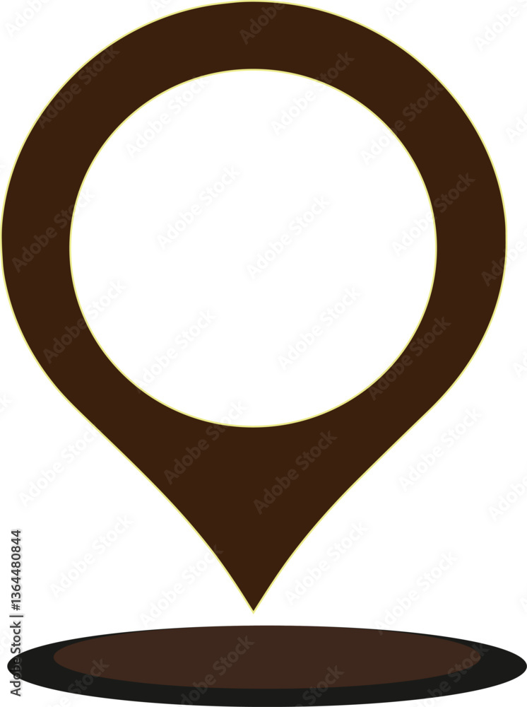 Map location icon, vector design Map location icon, vector design