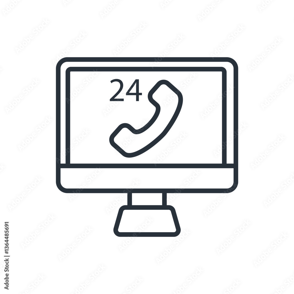 online icons isolated on White Background. Flat style design online icons isolated on White Background. Flat style design