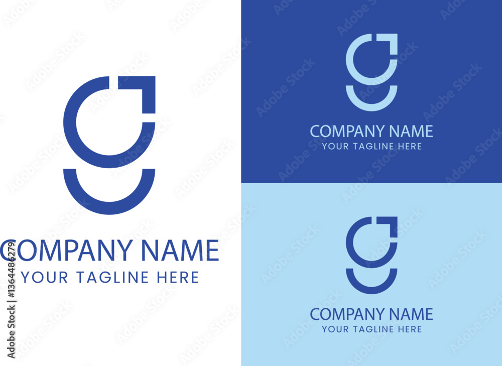 G monogram, G initial letter G monogram, G initial letter