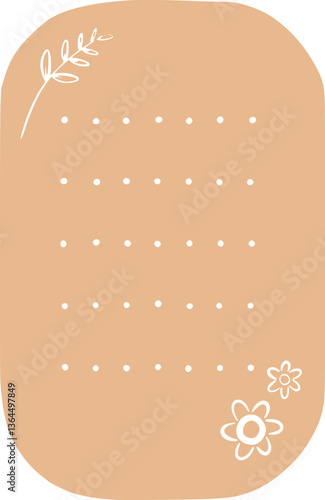 Round Paper Sticky Note