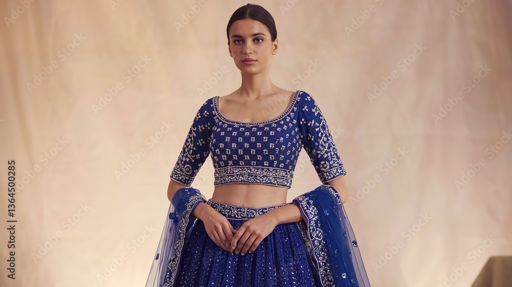 custom made wallpaper toronto digitalRoyal blue lehenga choli for wedding party traditional indian bridal outfit design