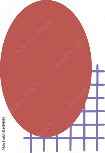 Oval Sticky Note
