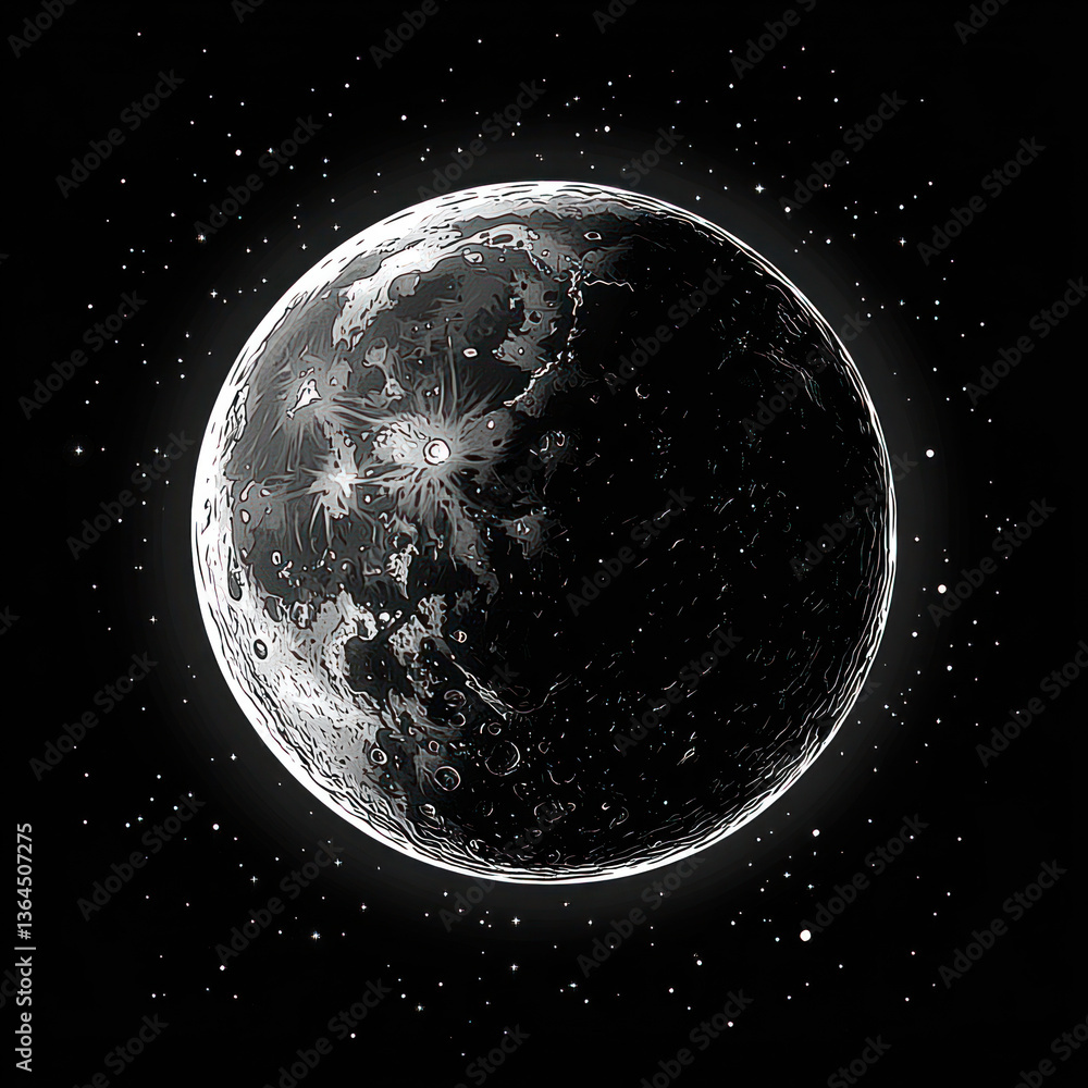 Fototapeta premium planet earth in space
