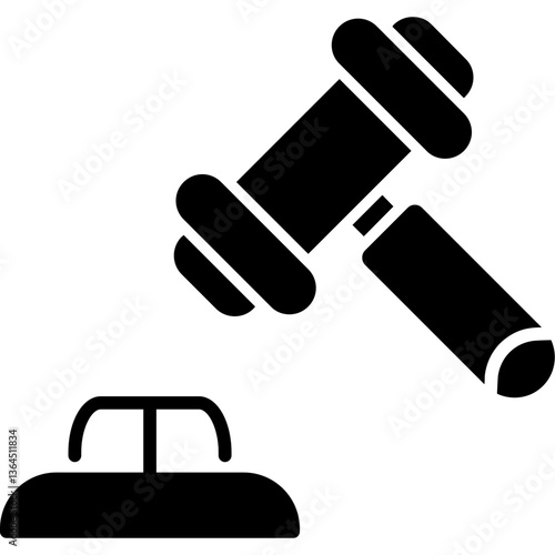 Legal Hammer Icon