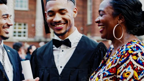 The Graduate with Family Together
