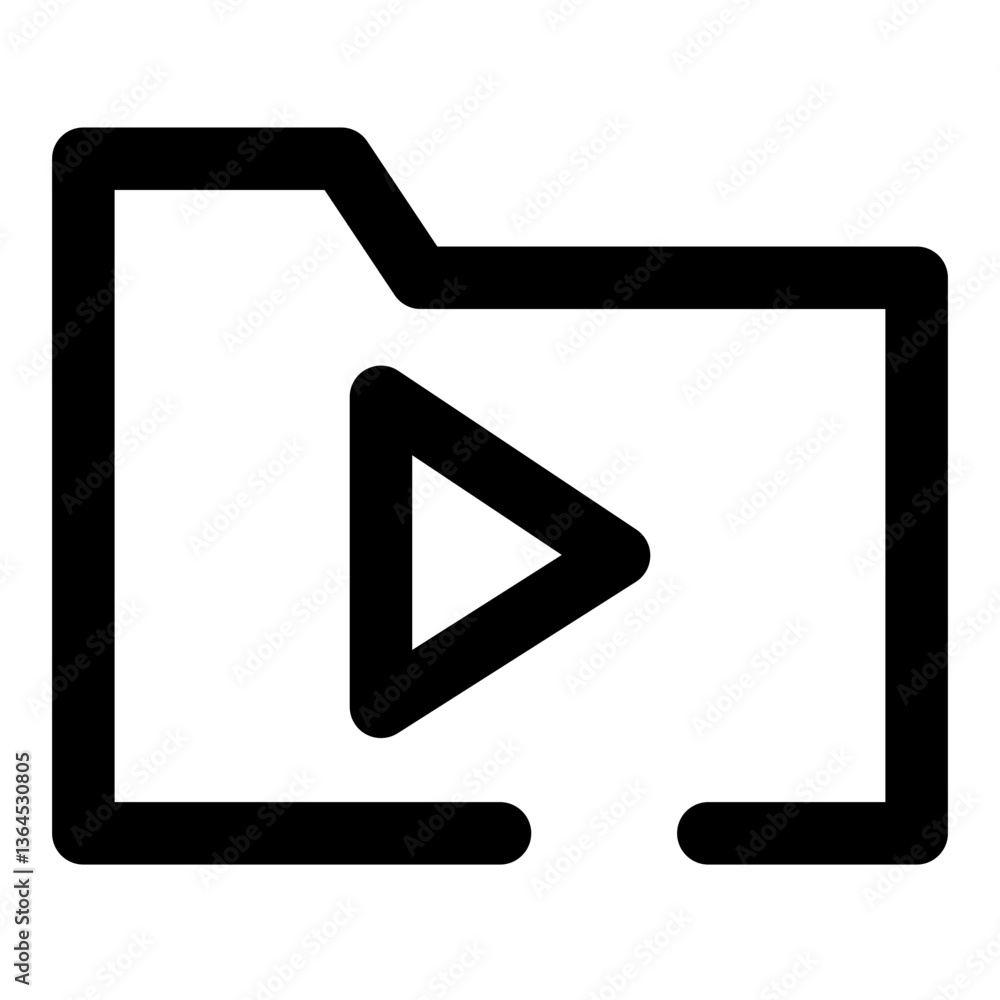 folders dashed line icon folders dashed line icon