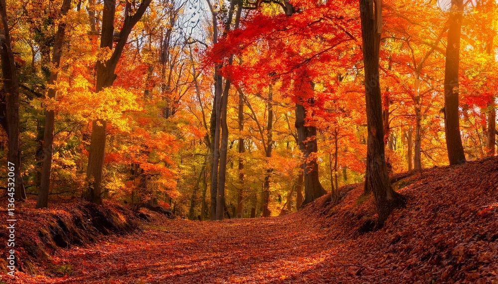 Obraz premium autumn in the woods