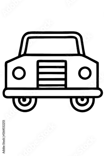 black car vector