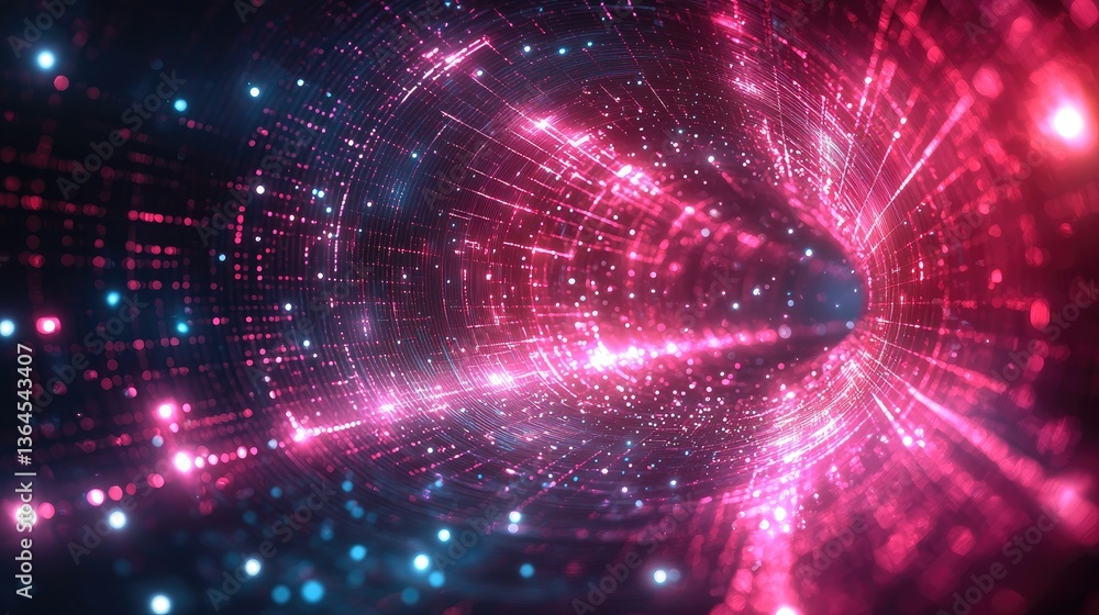 Abstract Tunnel of Light Abstract Tunnel of Light