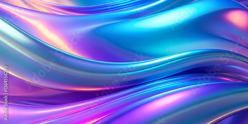 abstract blue background with waves.  geometric background
